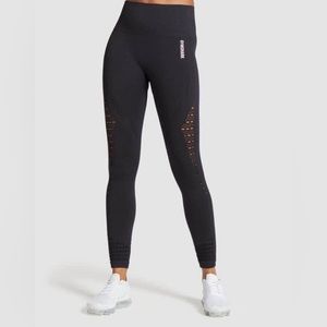 Ladies Gymshark Leggings with laser cut detailing